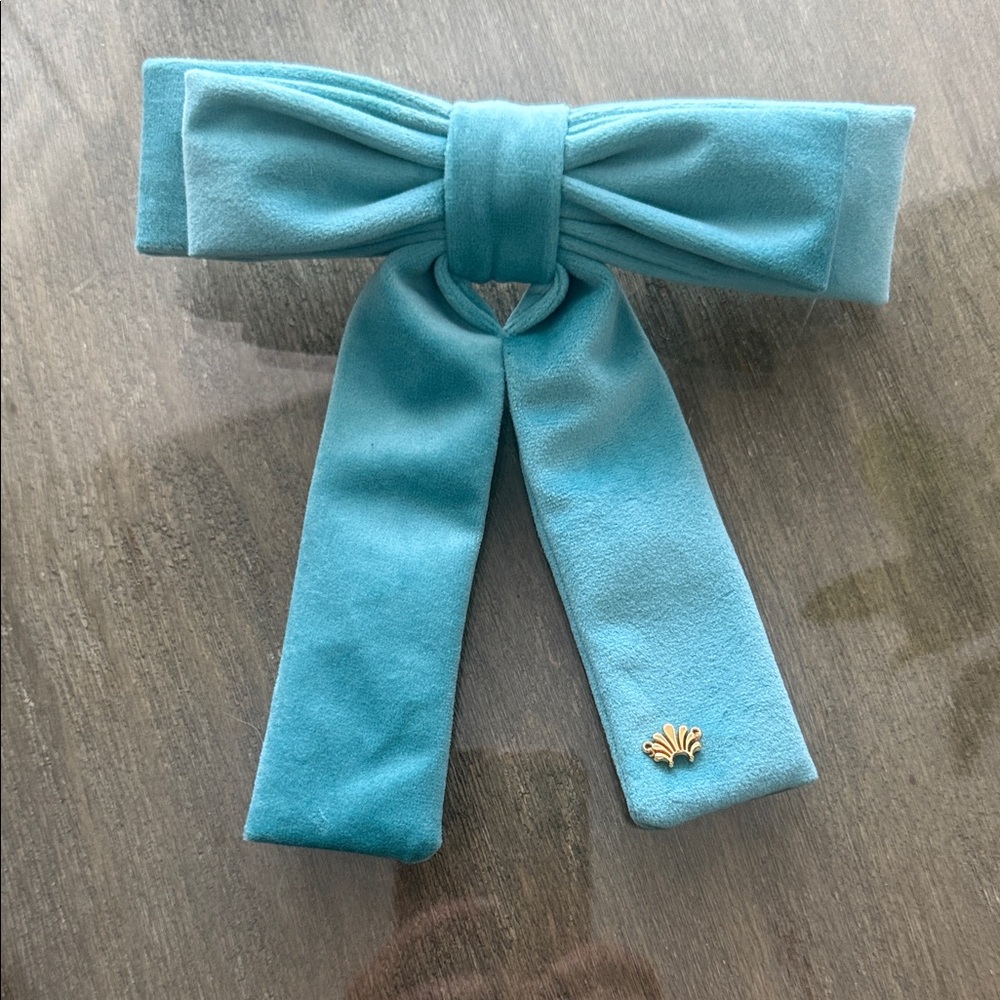 Lele Sadoughi Antoinette velvet Bow Hair Accessory